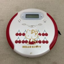 Hello Kitty CD Player Portable SYPC592B Music JUNK Sanrio Limited  Rare Japan