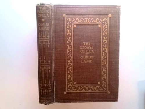 The essays elia - elia, ...