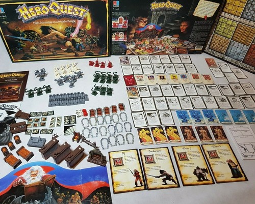 Heroquest board game - game, in