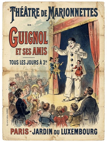 French marionette puppet - marionette,