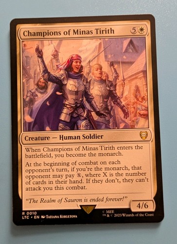 Champions minas tirith - of,