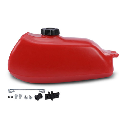 Fuel gas tank red honda - tank,