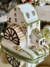 Coalport Cottage THE WATERMILL Vintage English Fine Bone China