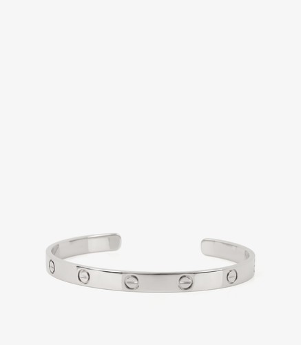 Cartier 18ct white gold love - white,