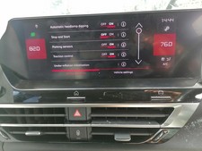 CITROEN C4 DISPLAY SCREEN