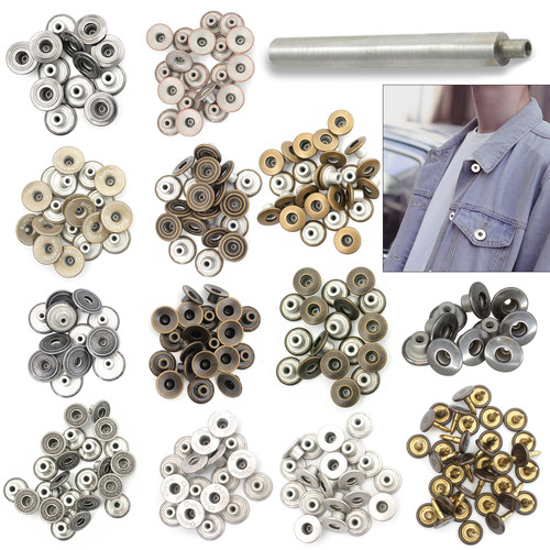 Brass jeans tack - jeans, buttons