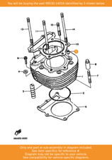YAMAHA Pin, Dowel, 99530-14016 OEM VMAX XJR1300 DT125 FJ1200 XT500 SR125 XTZ750
