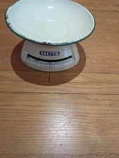 Salter Vintage Cream & Green