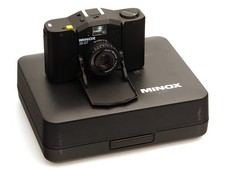 Minox Analog Compact Camera Minox 35 GT with Color-Minotar 2.8 / 35 mm Faulty!