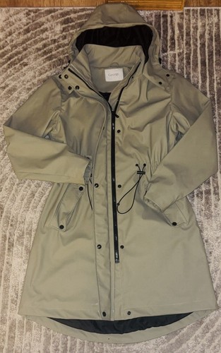 Khaki green rubberised rain - ✨khaki,