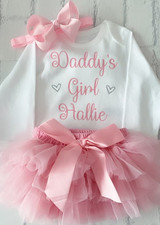 Personalised Baby Girls Frilly
