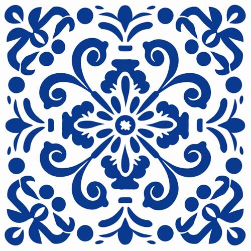 40x spanish tiles peel - spanish, and