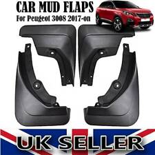 For Peugeot 3008 2017 2018 2019 OE Style Mud Flaps Splash Guards GT Mudflaps Set