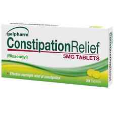 Galpharm Bisacodyl Constipation Relief Tablets 5mg Laxative (Entrolax) Multibuy