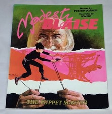 Modesty Blaise Book 6: The Puppet Master Graphic Novel Titan Books (1987) 