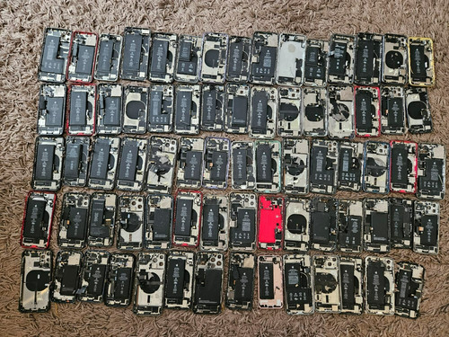 Damaged 74x various apple - various,