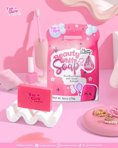 Beauty white soap - by, glow