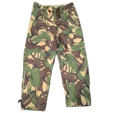 British Army DPM Woodland Gore-Tex Over trousers Waterproof Wet Weather Surplus