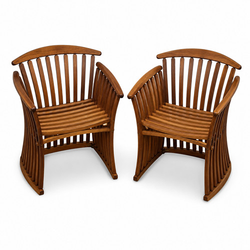 Pair canadian bentwood - pair, of
