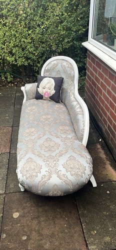 Antique chaise longue - longue, –