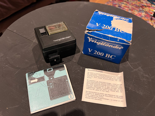 Voigtlander v200bc flash - voigtlander,