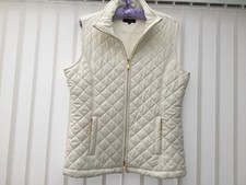 LISA CAMPIONE  CREAM GILET -