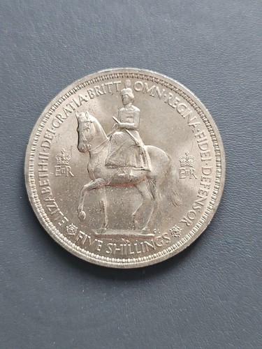 Crown coin 1953 - crown, coronation