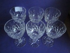SET SIX ROYAL BRIERLEY CRYSTAL