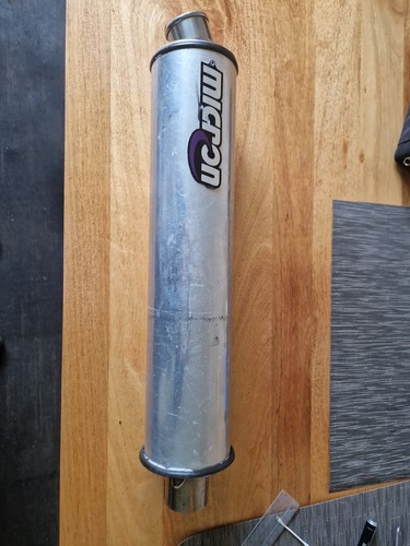 Micron exhaust race can - exhaust, 50mm