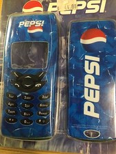 Nokia 8210 Pepsi Housings Covers Set includes Front & Rear + Keypad HNK82PEPST
