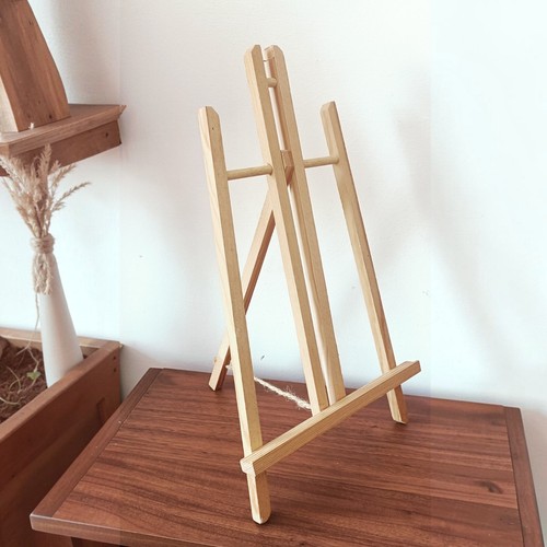 Wooden tripod artist easel - wooden,