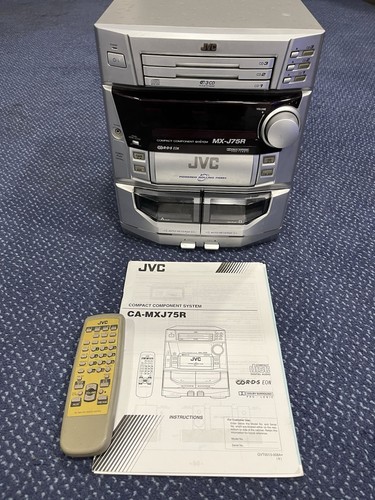 Jvc j75r retro stereo - jvc, mx-j75r