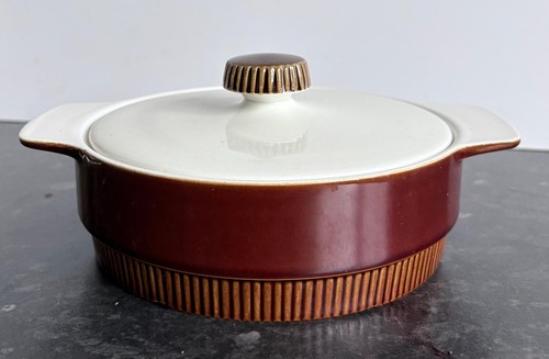 Vintage poole pottery chestnut - pottery,