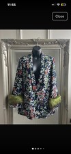 Zara Ladies Floral Blazer Faux