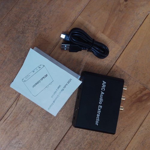 Hdmi arc audio extractor - hdmi,