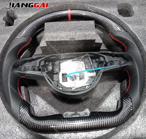 Carbon fiber steering wheel - carbon,