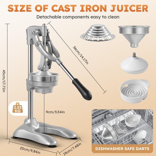 Hand press juicer manual fruit - hand,