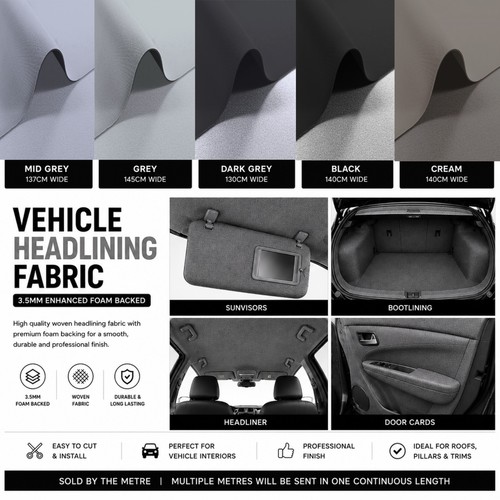 Vehicle headliner fabric - headliner,
