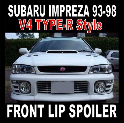 Sti style front - lip, spoiler