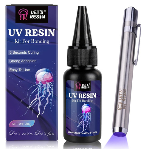 Let resin kit with - uv,