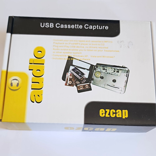 Ezcap usb cassette - cassette, capture