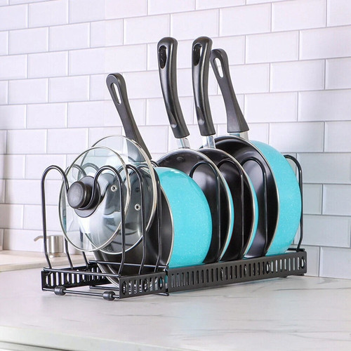 Expandable pans organiser rack - pans,