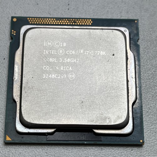 Intel core 3770k 5ghz - i7-3770k, 3.5ghz