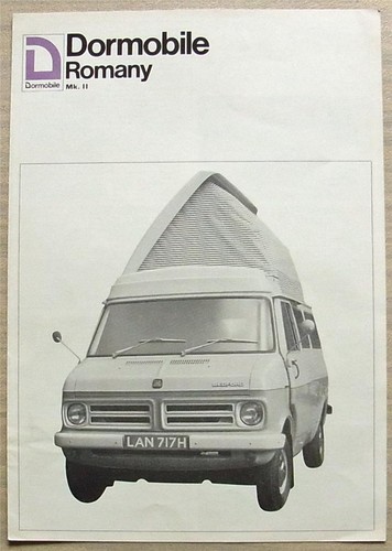 Bedford dormobile romany - bedford, cf