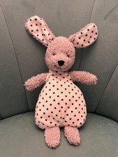 Marks Spencer M&S White Mouse Baby Soft Toy Plush Comforter Blue Stars