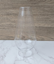 Vintage Clear Glass Oil Lamp