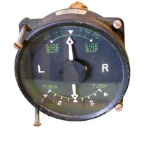 WW2 RAF Air Ministry Spitfire Turn & Slip Indicator Gauge MK1A