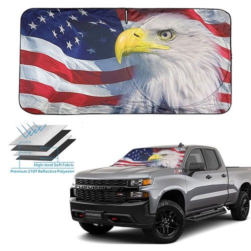 Large windshield sun shade - windshield,