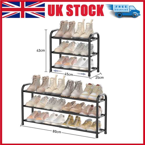 Tier expandable shoe rack - expandable,