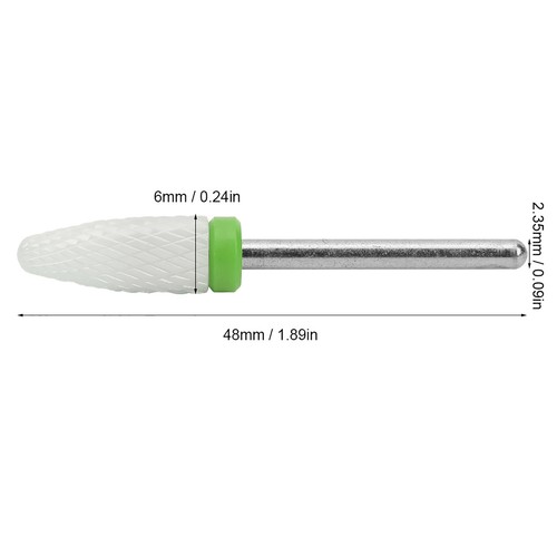 Nail drill bit corn head - bit,